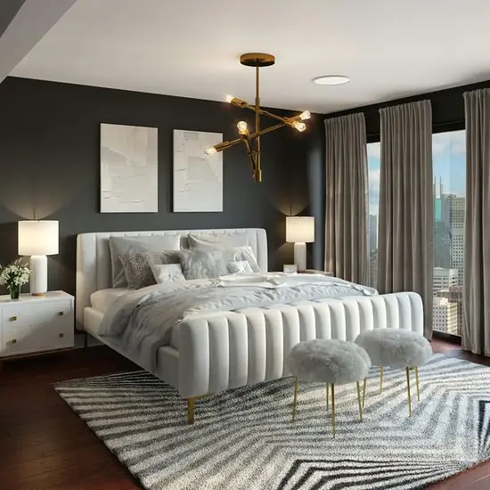 Luxury bedroom interior: Relokates high-value furniture removal